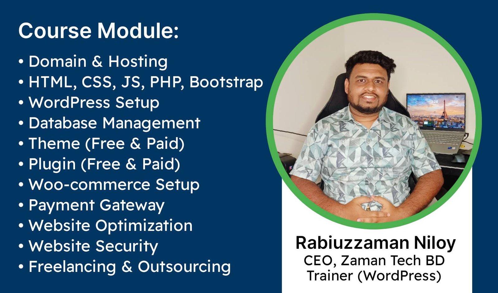 Web Development (WordPress) Course